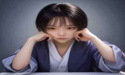 网络文学作者在咖啡馆写作捆绑束缚题材小说，笔记本电脑屏幕显示文学创作界面